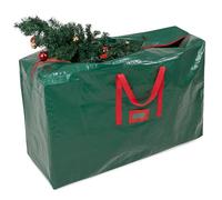 Deco Express Borsa per Albero di Natale 120×38×76 cm, Copertura Arborea, Scatola Porta Oggetti per Albero Artificiale, Decorazioni Natalizie (Verde 120cm)