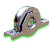 DECO FER FORGE- Ruote per cancelli scorrevoli- Scanalatura a U Scanalatura rotonda- Ruote per cancelli scorrevoli da incasso- Diametro ruota Ø 80 mm Supporto 200 kg- Ruote per carichi pesanti- Per por