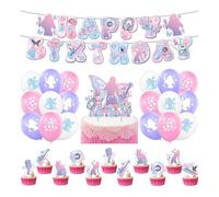 Deco per Compleanno Decorazione di Compleanno Decorazioni Feste Compleanno Palloncini Elio Compleanno Buon Compleanno Palloncino Topper Torta Striscione di Palloncini Feste