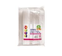 DECO - T705A-1000 - Colla stick - 20 cm x diam. 11 mm - DECO - conf. 1 kg - 91582 - Conf. da 1 Pz.