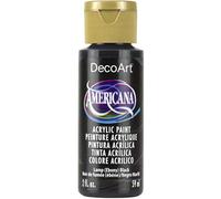 DecoArt Americana 2 oz Multifunzione-Colori acrilici, 59 ml, Lamp Ebano Nero