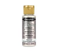 DecoArt Dazzling Metallics Acrylic Paint 2oz-White Pearl