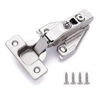 DecoBasics - Cerniera per armadietto a doppia chiusura, 105 °