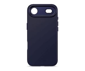 DECODED AntiMicrobial Silicone Case COVER MAGSAFE per Apple iPhone Air, Blu marina