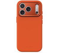 DECODED Cover in silicone per iPhone 18 Pro / 17 Pro, Terracotta | Compatibile con MagSafe, silicone liquido soft-touch, antimicrobica Biomaster, anticaduta 1,2 m, anello fotocamera in metallo