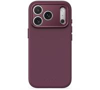 DECODED Cover in silicone per iPhone 18 Pro Max / 17 Pro Max, Prugna | Compatibile con MagSafe, silicone liquido soft-touch, antimicrobica Biomaster, anticaduta 1,2 m, anello fotocamera in metallo