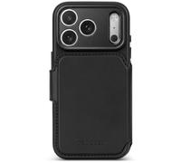 DECODED Portafoglio staccabile 2 in 1 CUSTODIA MAGSAFE A LIBRO per Apple iPhone 17 Pro/iPhone 18 Pro, Nero
