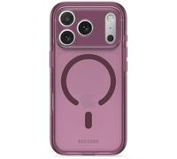 DECODED Cover trasparente per iPhone 18 Pro / 17 Pro, Malva satinato | Compatibile con MagSafe, DropTec anticaduta fino a 3 m, anti-ingiallimento con filtro UV, policarbonato riciclato GRS