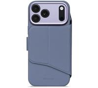 DECODED Custodia in silicone 2 in 1 per iPhone 17 Pro Max, portafoglio rimovibile, morbido al tatto, rivestimento antibatterico, adatta per Magsafe, protezione dalle cadute, antigraffio, pulsanti in