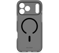 DECODED Custodia protettiva per iPhone 17 Pro, Trasparente, Custodia protettiva, Materiale 100% riciclato, Protezione della fotocamera, Anti-ingiallimento, Compatibile con MagSafe, Trasparente