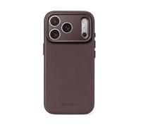 DECODED Leather Backcover COVER MAGSAFE per Apple iPhone 17 Pro/iPhone 18 Pro, Marrone