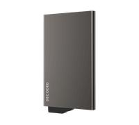 DECODED MagSafe Aluminum Cardholder COVER MAGSAFE per Apple iPhone compatibili con MagSafe, Grigio