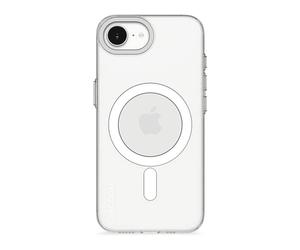 DECODED Protettiva D25IPOSEBCT2FTT Cover per Apple iPhone 16e, Nero trasparente