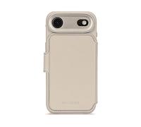 DECODED Protettiva D26IPO17ADW5SY CUSTODIA A LIBRO per Apple iPhone 17 Air, Beige