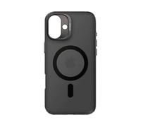 DECODED Protettiva DE-D25IPO16PLBCT2CLB Cover per Apple iPhone 16 Pro, Nero trasparente
