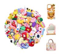 Decoden Cream Glue Kit, 7 pezzi di colla finta crema montata finta, kit fai da te per custodia del telefono, decorazioni in resina e ugelli Decowith adatti per arti fai da te