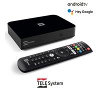 Decoder Android TV UHD DVBT2 certificato Netflix - UP T2 4K TELE System