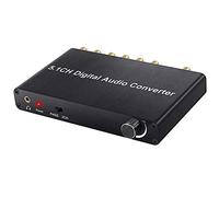 Decoder Audio, Il convertitore Audio Digitale a 5.1 canali con Ingresso decoder SPDIF al convertitore Audio Digitale a 5.1 canali Supporta Dolby AC-3 DTS 5.1 2.0CH per Dvd Blu-Ray,