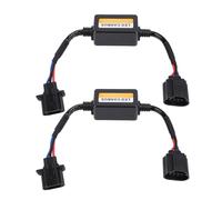 Decoder Canbus LED Auto, Kit 2PCS Anti Flicker Resistenza per Fanali H13 - Facile Installazione, Compatibilità Stabile, Soluzione Errori OBC e Flashing