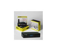 Decoder Digitale Terrestre 2024, DVB-T2, Ferguson Ariva T40 HEVC H.265 10bit Full HD FTA, Sintonizzatore TDT HD, Decoder TV, USB, HDMI, SCART, Ethernet LAN RJ-45, Telecomando 2in1, Metallo