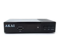 Decoder Digitale Terrestre Akai HEVC 265 10 Bit HD Controllo Parentale HDMI USB