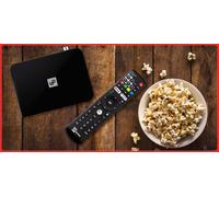 Box smart TV TELE System UP T2 4K Nero Ultra HD 8 GB Wi-Fi Collegamento ethernet LAN [21005320]