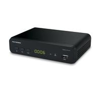 Decoder digitale terrestre dvbt2 hevc + usb lettura + tasto sos Nero
