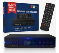 Decoder Digitale Terrestre Full HD Dvb T2 Usb HDMI Presa Scart Ricevitore USB