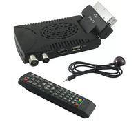 Decoder Digitale Terrestre HD Presa Scart 180° Tv Mini DVB T2 USB E HDMI