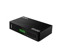 Decoder Digitale Terrestre IRRADIO KORA DTR-3341 che supporta lo standard DVB-T2 HEVC H.265, Funzione Media Player, Audio/Video/Foto, 1080p - Compatibile con TV Smart