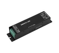 Decoder display digitale Dmx 512, driver dimmer Controller Dmx512, adatto for strisce luminose a LED DC12-24V 20A (4 canali)