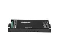 Decoder display digitale Dmx 512, driver dimmer Controller Dmx512, adatto for strisce luminose a nastro Led Rgbw connessione Rj45 DC12-24V 20A (