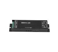 Decoder display digitale Dmx 512, driver dimmer Controller Dmx512, adatto for strisce luminose a nastro Led Rgbw connessione Rj45 DC12-24V 20A (4 C