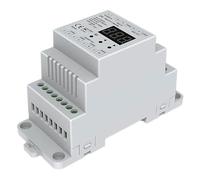 Decoder DMX512 a tensione costante a 4 canali Controller RGB/RGBW Montaggio su guida DIN Controller dimmerabile a 4 canali 5-36VDC