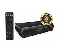 Decoder DVB-T2 265 HD HEVC H265 10 BIT, Alta definizione, HDMI, USB con funzione media center, Dolby Sound, SCART