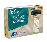 DECODER HD SATELLITARE TIVÙSAT COMPRESO DI TESSERA STRONG SRT7807