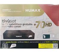 DECODER HD SATELLITARE TIVÙSAT SENZA SCHEDA HUMAX