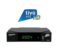 DECODER HD SATELLITARE TIVÙSAT SMART CARD INCLUSA TELEFUNKEN TFK-S2000