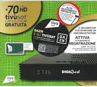 DECODER HD TIVÙSAT SATELLITARE DIGIQUEST SENZA SCHEDA