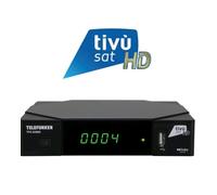 DECODER HD TIVÙSAT SATELLITARE SCHEDA INCLUSA TELEFUNKEN TFK-S2000