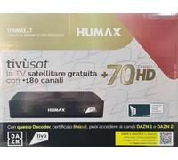 DECODER HD TIVÙSAT SCHEDA GIÀ ATTIVATA CARD, kartica aktivira ACTIVATED, HUMAX