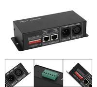 Decoder LED RGBW Controller 4X8A Con Display Digitale 4 Canali DMX512-4CH Y