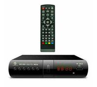 DECODER RICEVITORE DIGITALE TERRESTRE DVB-T2 T3 TV SCART HDMI 1080P H.265