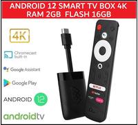 Lettore multimediale Smart TV Chromecast Homatics Android TV 4K UHD 11 8 GB