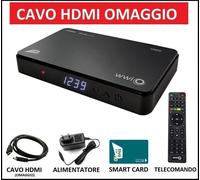 Decoder Satellitare Tivusat Ricevitore HD Con Scheda Smartcard Tv Sat Inclusa °
