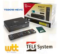 Decoder Satellitare Ufficiale Tivusat HD Tivu Sat Con Tessera Inclusa Tv Sat