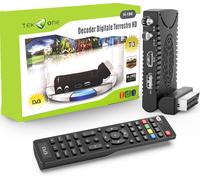 DECODER SCART 180° TEKONE H-196 DVB-T2 T3 HDMI USB SCART