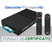 Decoder Tivusat HD + 2 Telecomandi + NUOVA Scheda Tivùsat | DgQ TI9