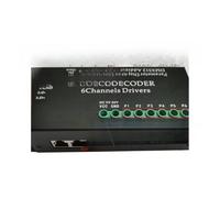 Decodificatore a colori RGB LED nastro di luce console palcoscenico controllore di ingegneria dimmer 6 canali 6 vie