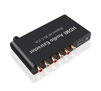 Decodificatore Audio HDMI, Decodificatore Audio Digitale 4K HDMI 5.1, Splitter, Convertitore, Decodifica Coassiale per Convertitore Analogico Amplificatore RCA AC3 / Dst